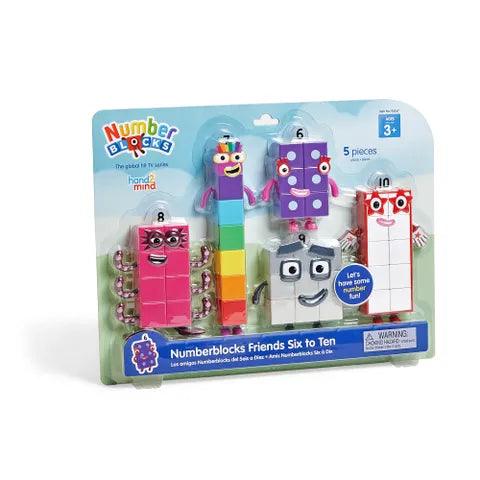 Hand 2 Mind - Numberblocks 6 - 10 Figures - Limolin 