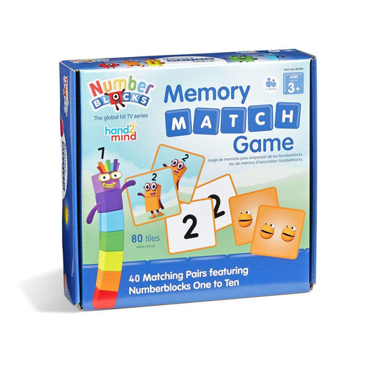 Hand 2 Mind - Numberblocks Memory Match Game - Limolin 