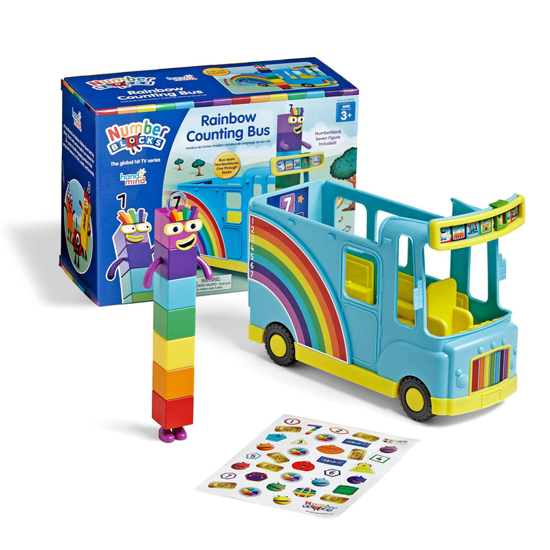 Hand 2 Mind - Numberblocks Rainbow Counting Bus - Limolin 