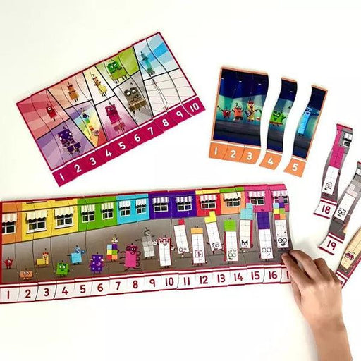 Hand 2 Mind - Numberblocks Sequencing Puzzle Set - Limolin 