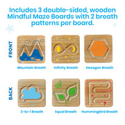 Hand 2 Mind - Wooden Mindful Maze Set - Limolin 