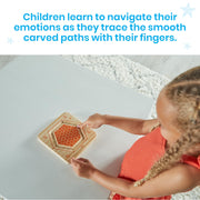 Hand 2 Mind - Wooden Mindful Maze Set - Limolin 