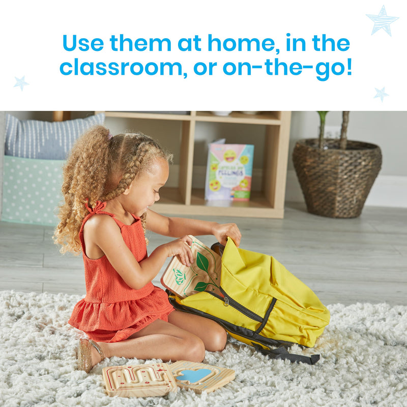 Hand 2 Mind - Wooden Mindful Maze Set - Limolin 