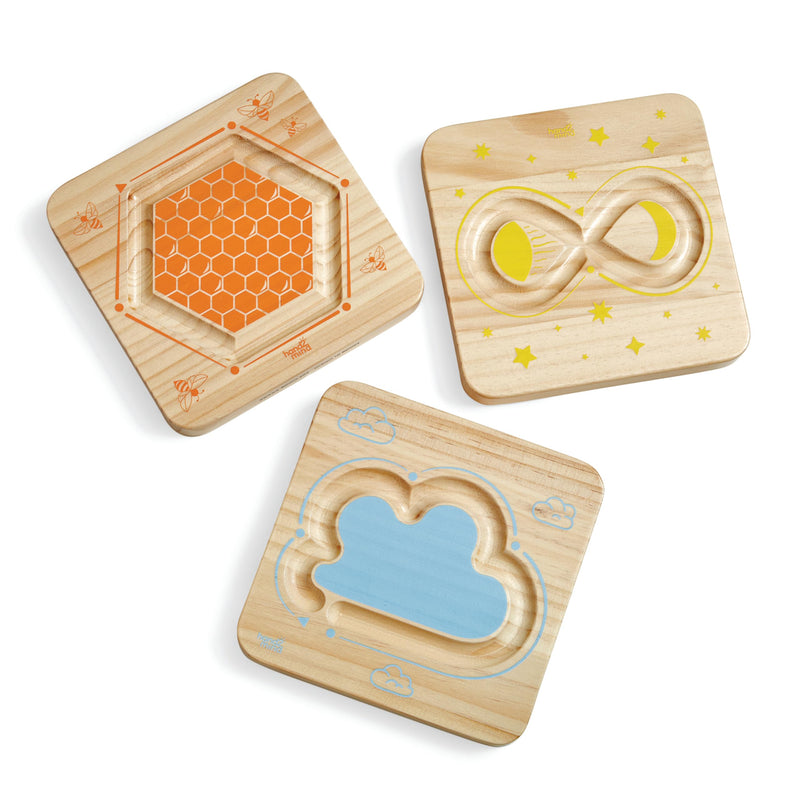 Hand 2 Mind - Wooden Mindful Maze Set - Limolin 