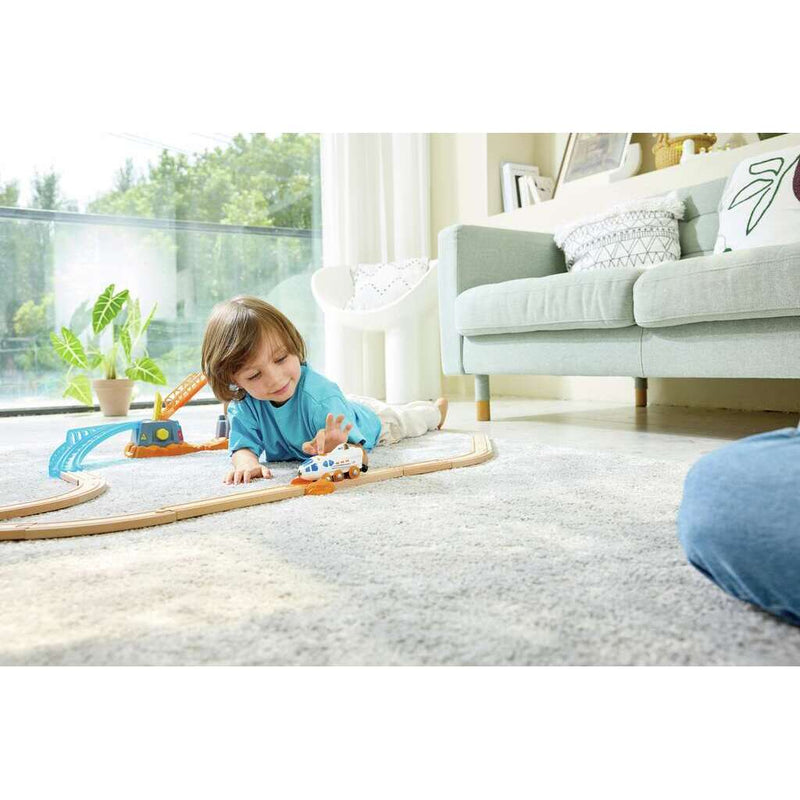 Hape - 2-IN-1 SPACE SHUTTLE TRAIN - Limolin 