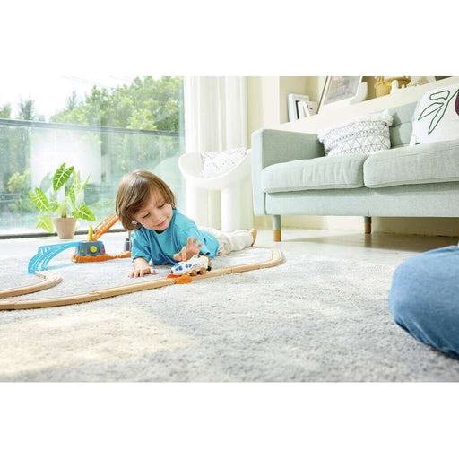 Hape - 2-IN-1 SPACE SHUTTLE TRAIN - Limolin 