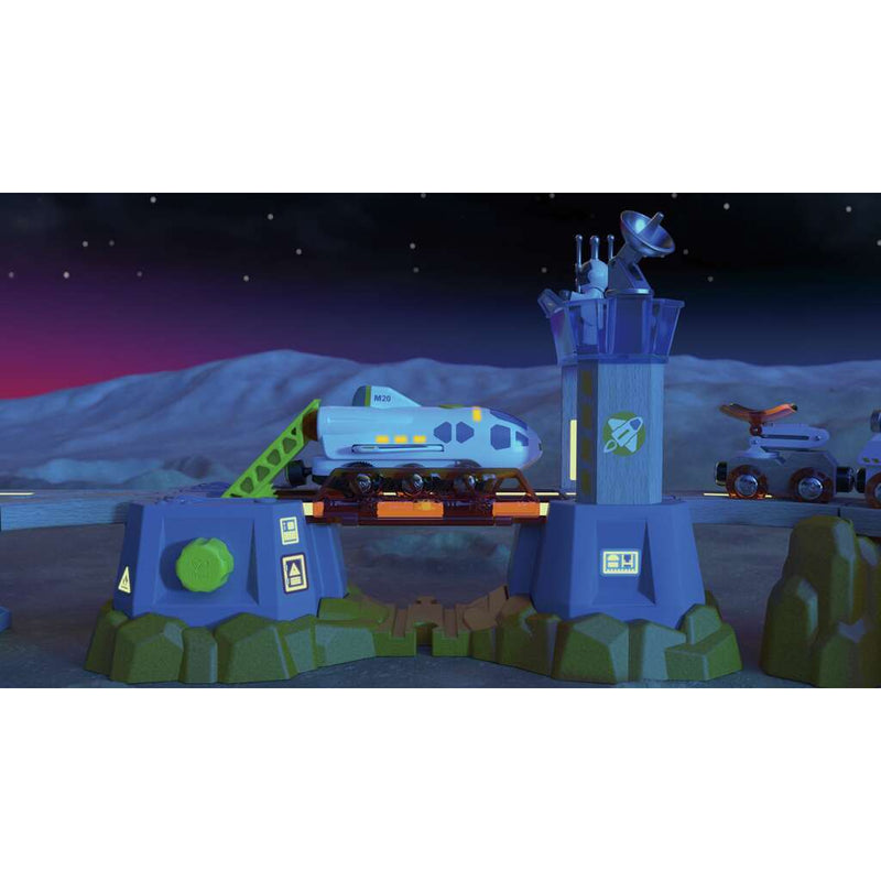 Hape - 2-IN-1 SPACE SHUTTLE TRAIN - Limolin 