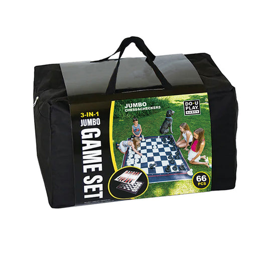 Hape - 3-IN-1 JUMBO Game Set - Limolin 