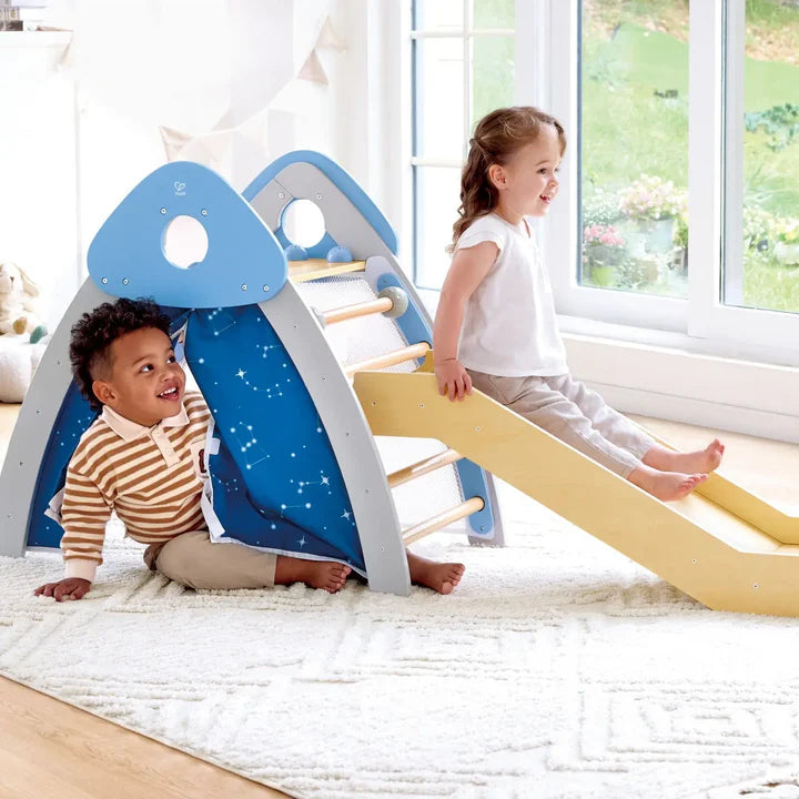 Hape - 4-IN-1 CLIMB ''N'' SLIDE GYM SET - Limolin 