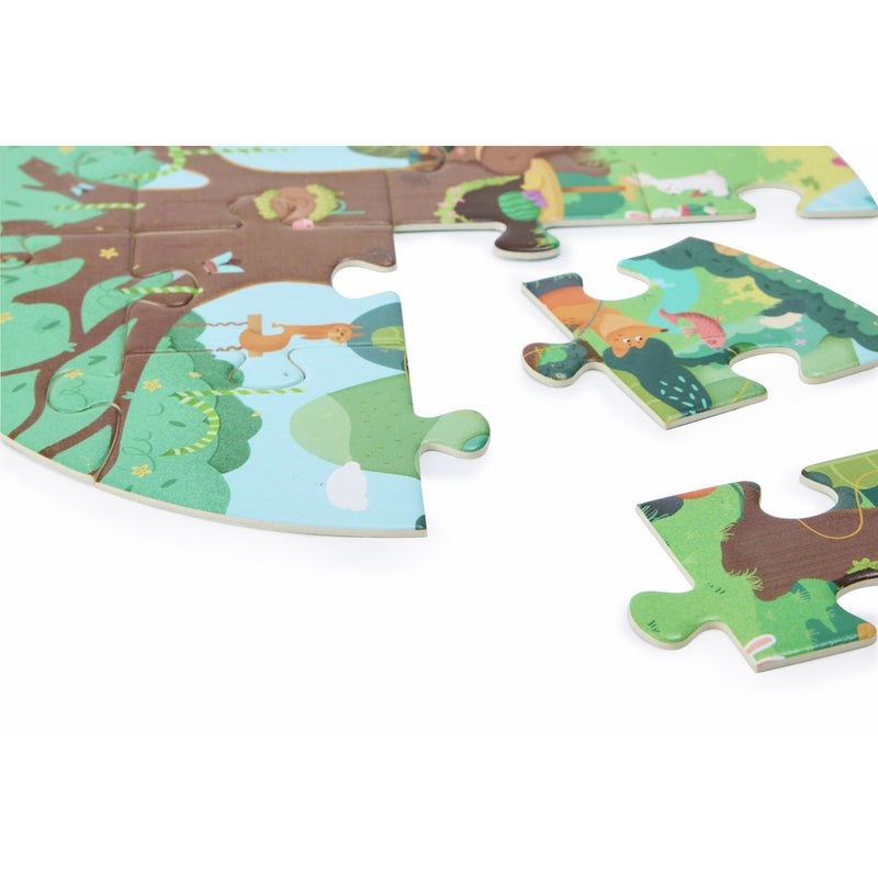 Hape - 4-Seasons layer Puzzle - Limolin 