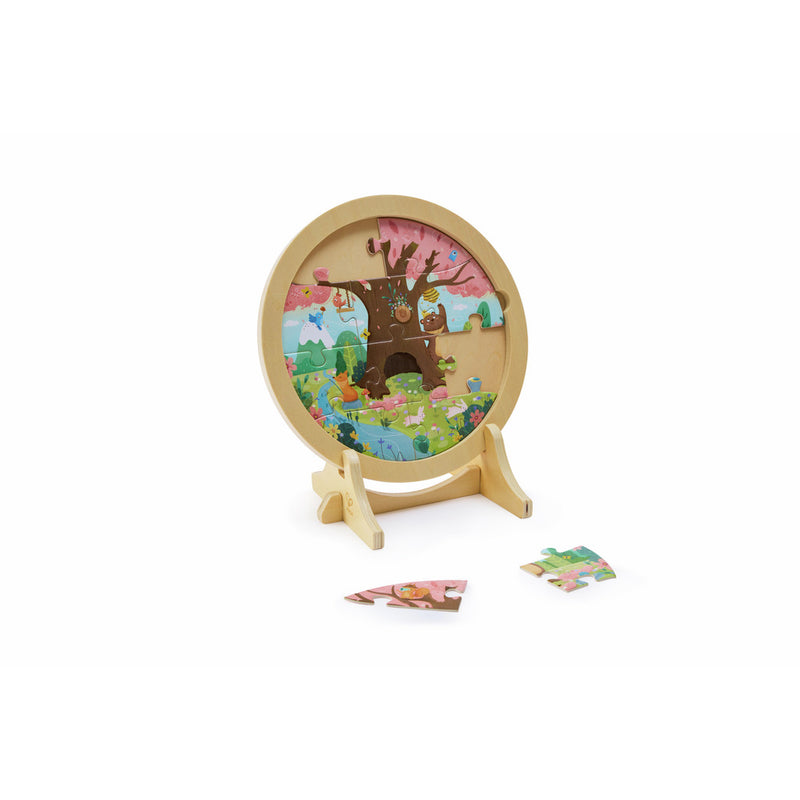 Hape - 4-Seasons layer Puzzle - Limolin 