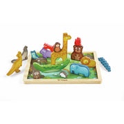 Hape - Animal Kingdom Puzzle - Limolin 