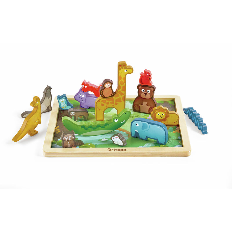 Hape - Animal Kingdom Puzzle - Limolin 