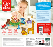 Hape - Animal Kingdom Puzzle - Limolin 