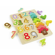 Hape - COLOURS & NUMBERS PUZZLE - Limolin 