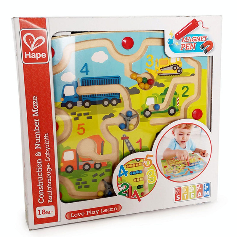 Hape - Construction & Number Maze - Limolin 