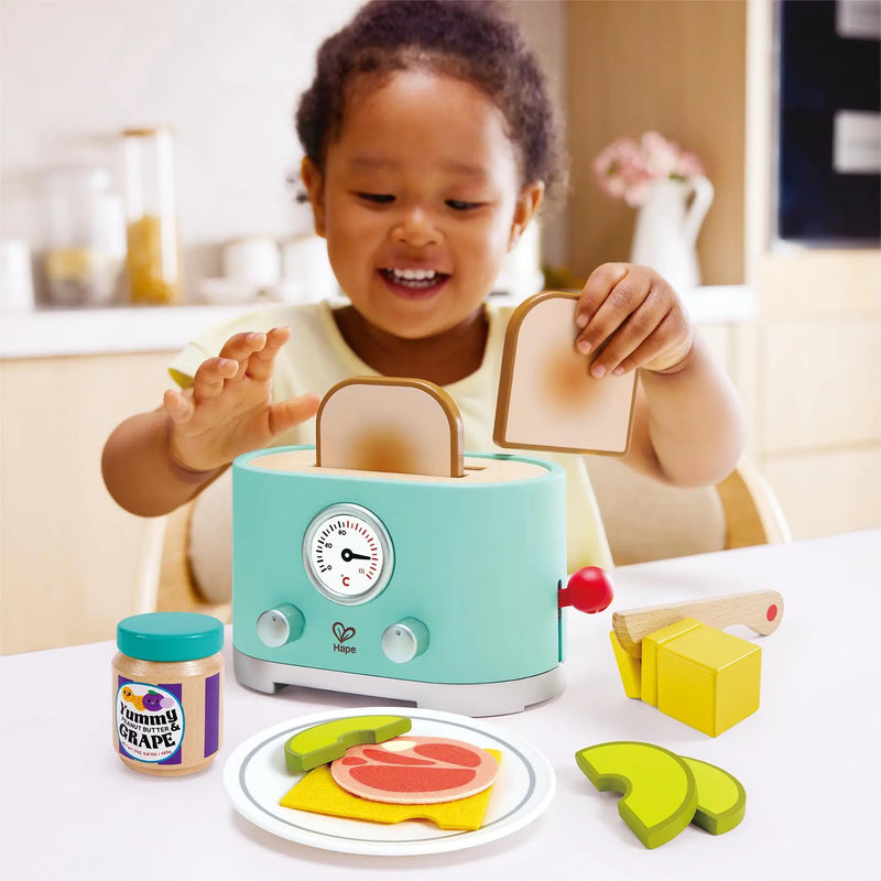Hape - Ding & Pop-Up Toaster - Limolin 