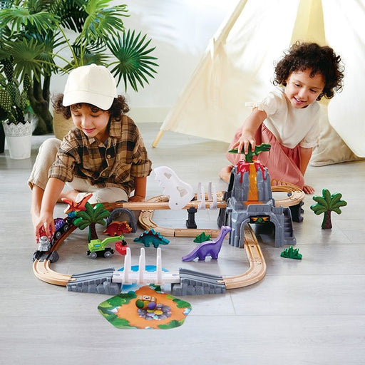 Hape - Dino Railway Adventure Set - Limolin 