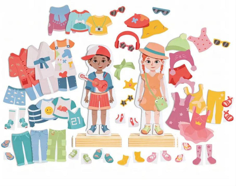 Hape - Dress-Up Magnetic Puzzle - Limolin 