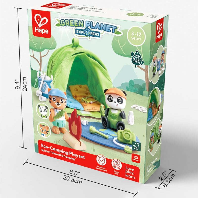Hape - Eco-Camping Playset - Limolin 