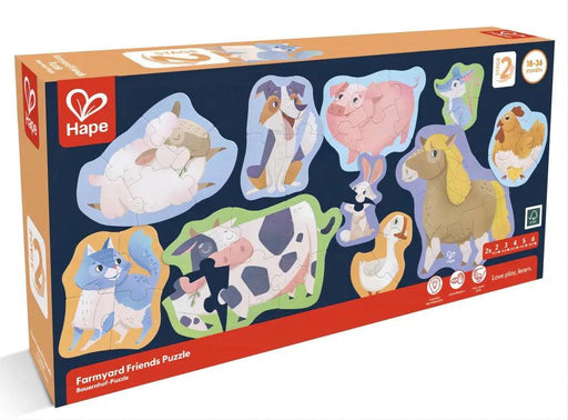 Hape - Farmyard Friends Puzzle - Limolin 
