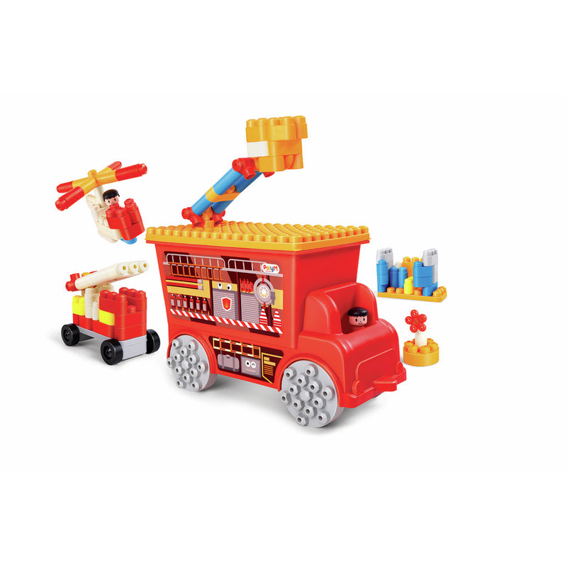 Hape - Fire Rescue Truck - Limolin 