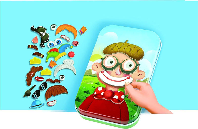 Hape - Funny Face Magnetic Set - Limolin 