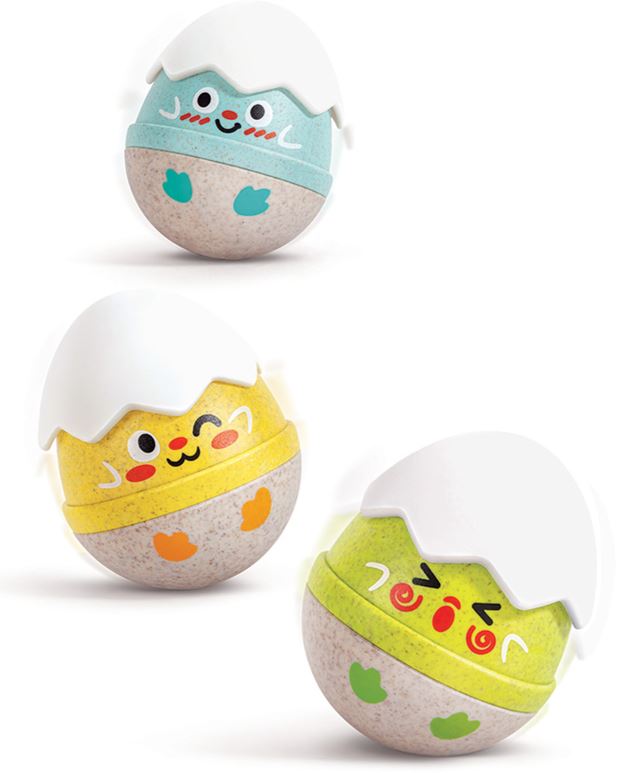 Hape - HAPPY HATCHLINGS WOBBLE RATTLES - Limolin 