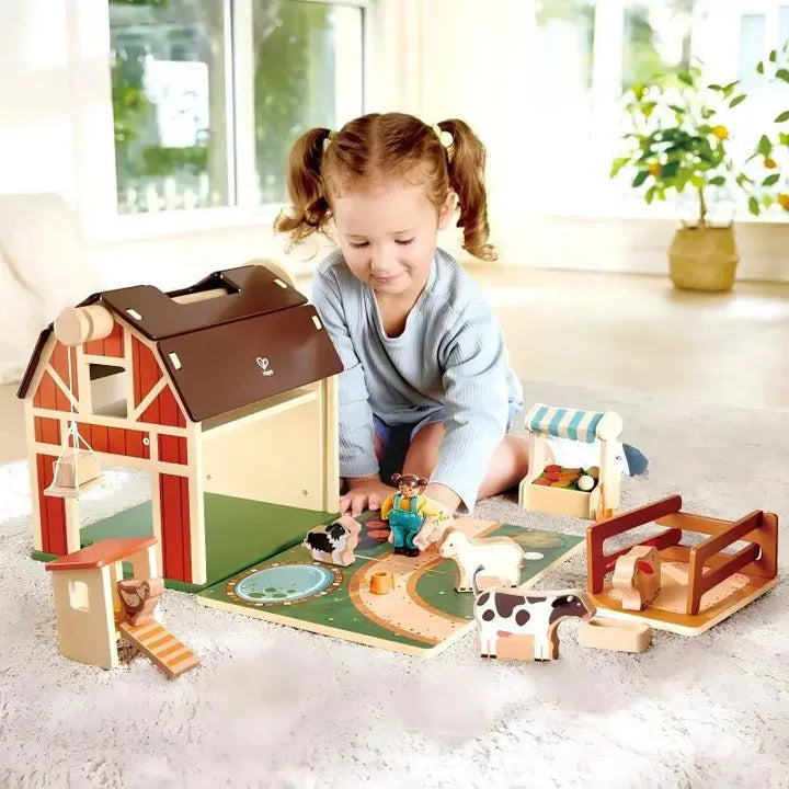 Hape - HAPPY FARM PLAYSET