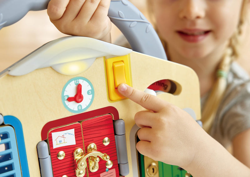 Hape - LOCK & LEARN PLAYBOARD - Limolin 