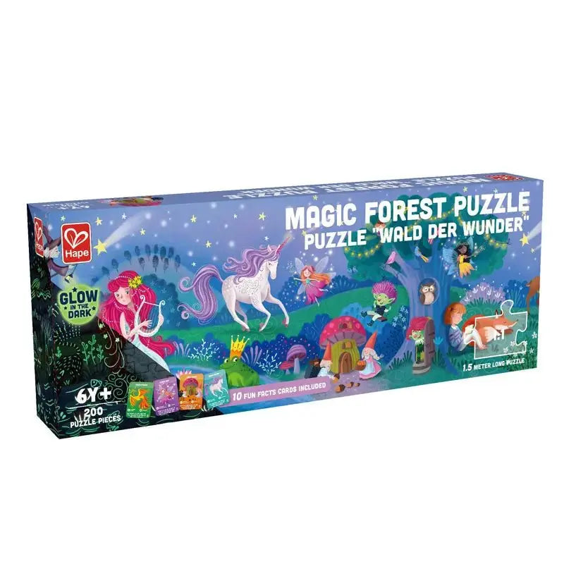 Hape - Magic Forest Glow-in-The - Dark Puzzle - Limolin 