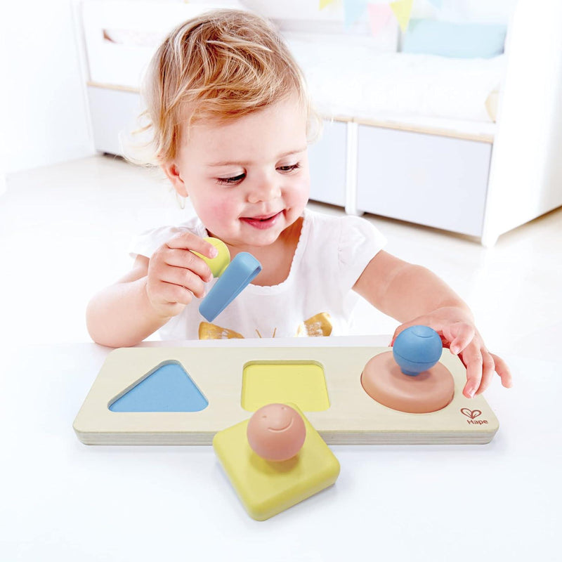 Hape - Montessori Multiple Shape Puzzle - Limolin 