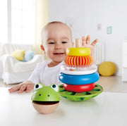 Hape - Mr Frog Stacking Rings - Limolin 