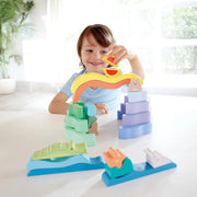 Hape - Nature Scene Stacking Blocks - Limolin 