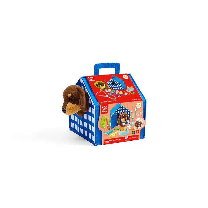 Hape - PUPPY CARE CLINIC VET SET - Limolin 