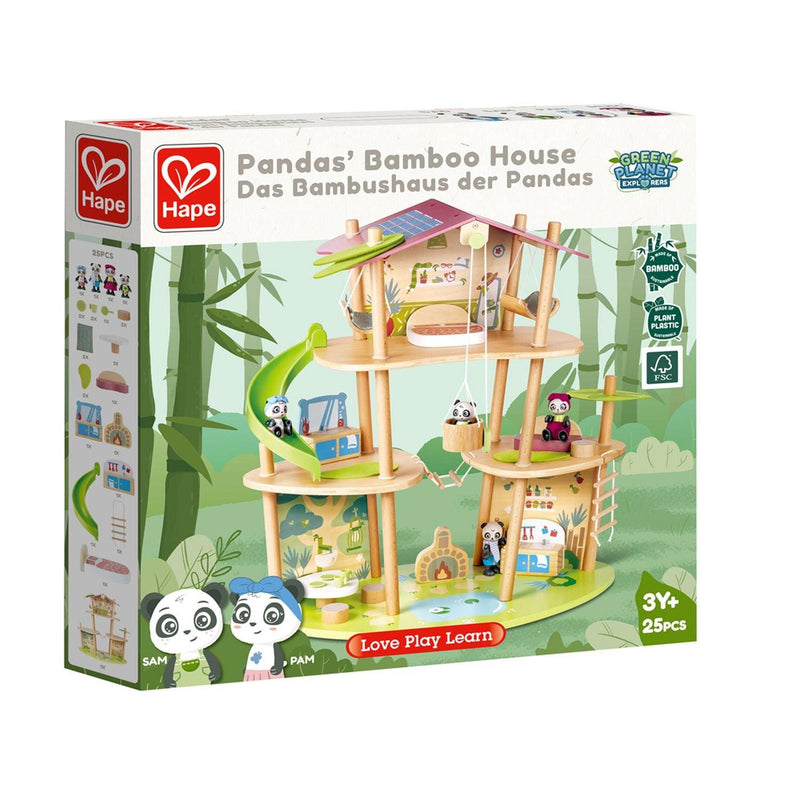 Hape - Pandas' Bamboo House - Limolin 