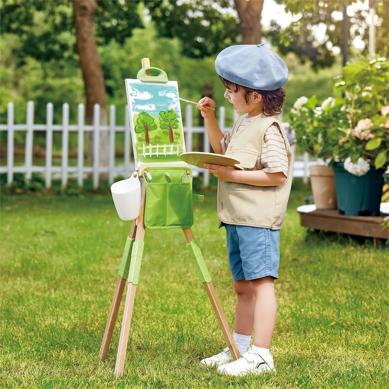 Hape - Portable Bamboo Easel - Limolin 