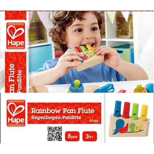 Hape - Rainbow Pan Pipe - Limolin 