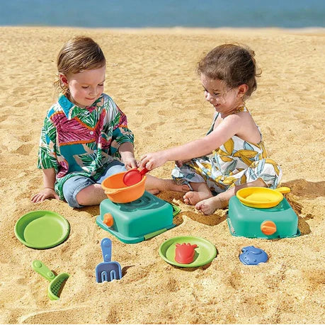 Hape - SANDY CHEF: BEACH COOKING PLAY SET - Limolin 