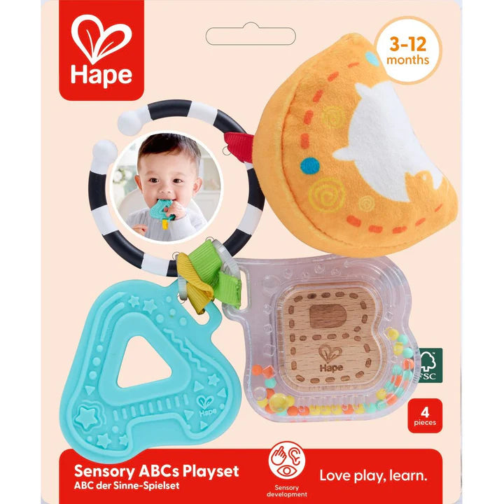 Hape - SENSORY ABCS PLAYSET - Limolin 