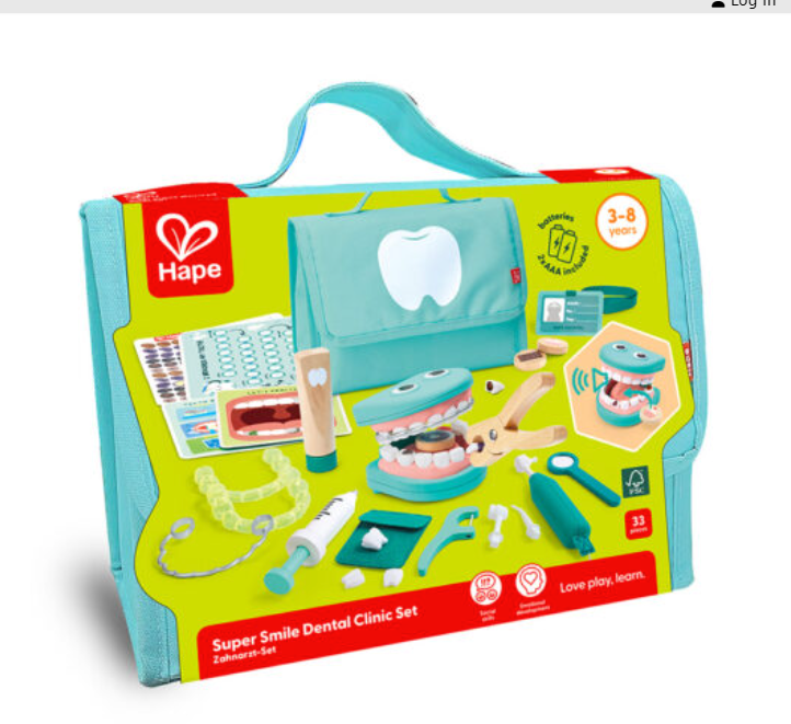 Hape - SUPER SMILE DENTAL CLINIC SET - Limolin 