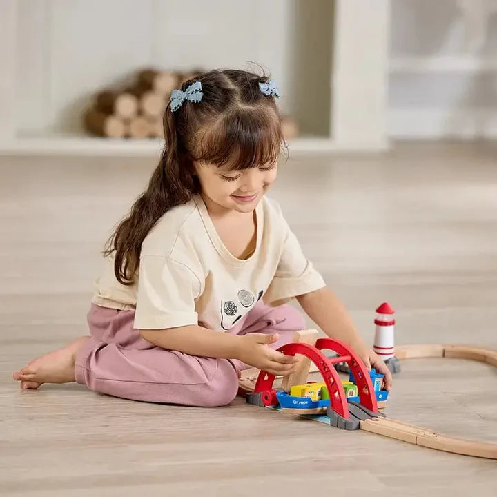 Hape - Sea & Rail Cargo Transportation Set