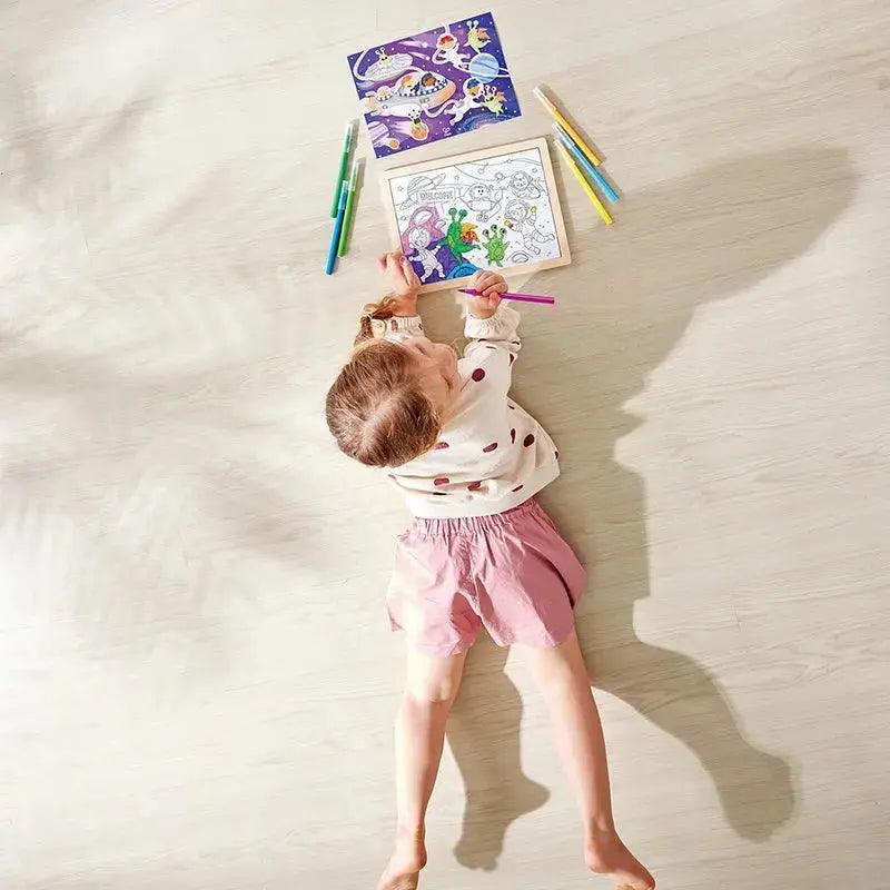 Hape - Space Friends Wooden Puzzle - Limolin 