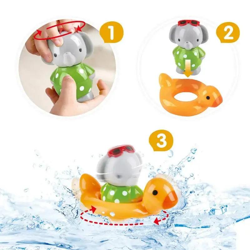 Hape - Spin Splash & Swim Elephant - Limolin 