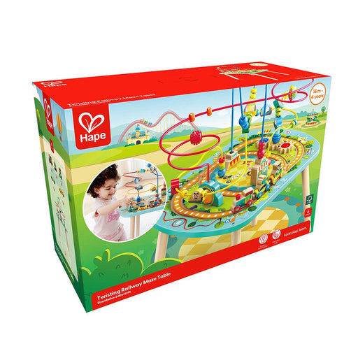 Hape - Twisting Railway Maze Table - Limolin 