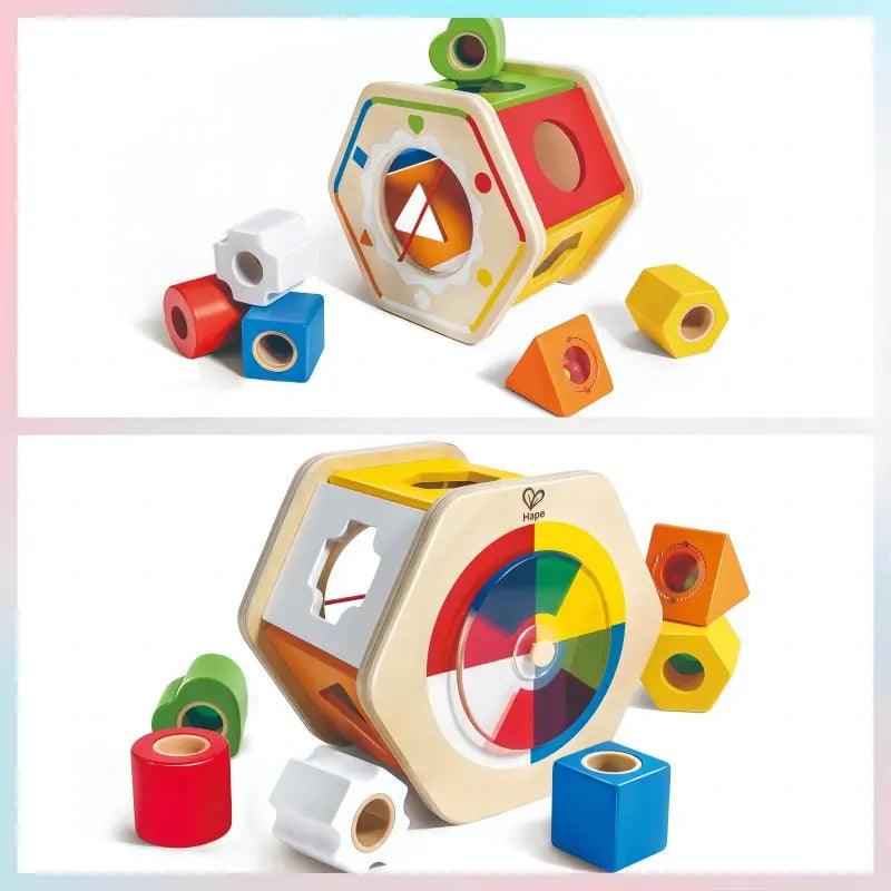 Hape - Wooden Wonder Shape Sorter - Limolin 