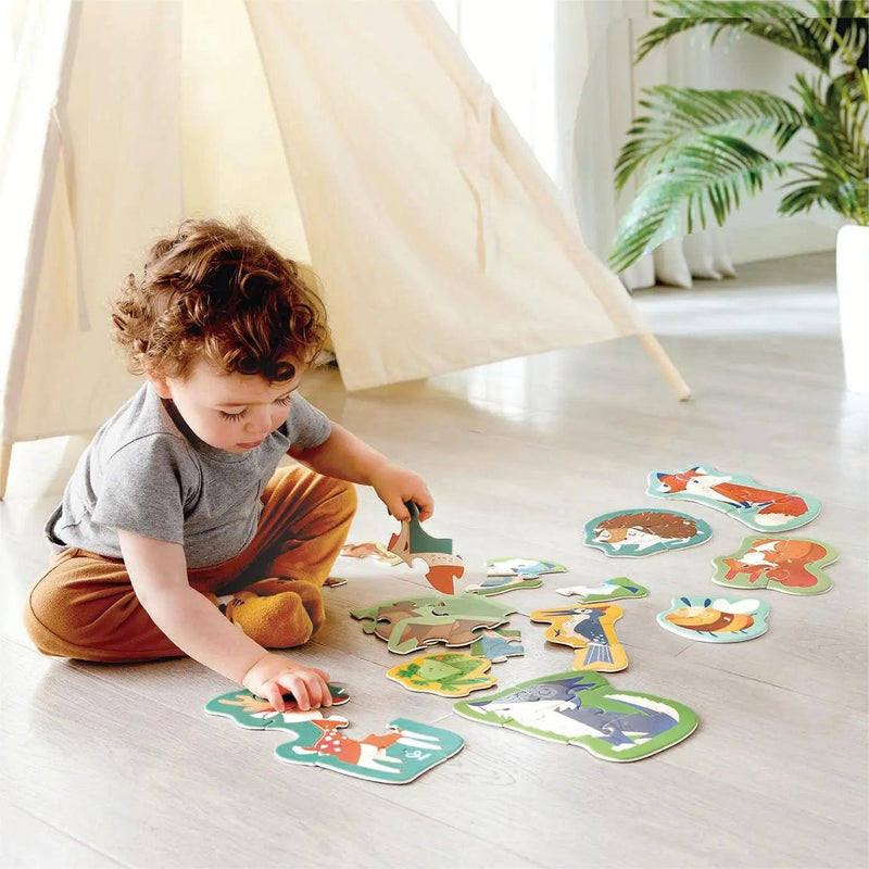 Hape - Woodland Friends Puzzle - Limolin 