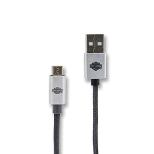 Harley Davidson - Charge & Sync Micro USB Cable Short 6inch - Limolin 