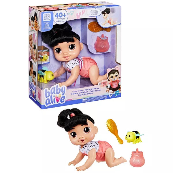 Hasbro BABY ALIVE CRAWL N PLAY SBLKH KATIE