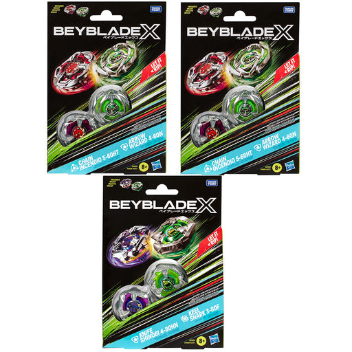Hasbro - BEYBLADE - BBX GEN 4 DUAL PACK ASST - Limolin 